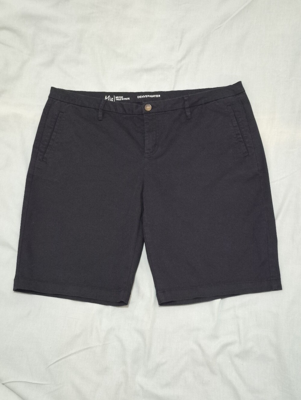 Denver Hayes Black Women's Bermuda Shorts